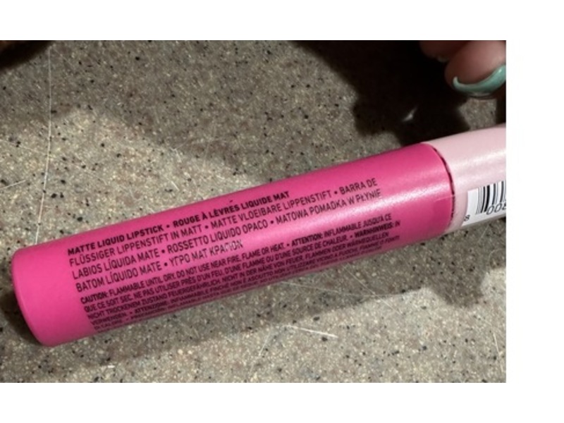 Nyx Professional Makeup Lip Lingerie XXL Matte Liquid Lipstick, Pink Hit, 0.13 fl oz/4 mL