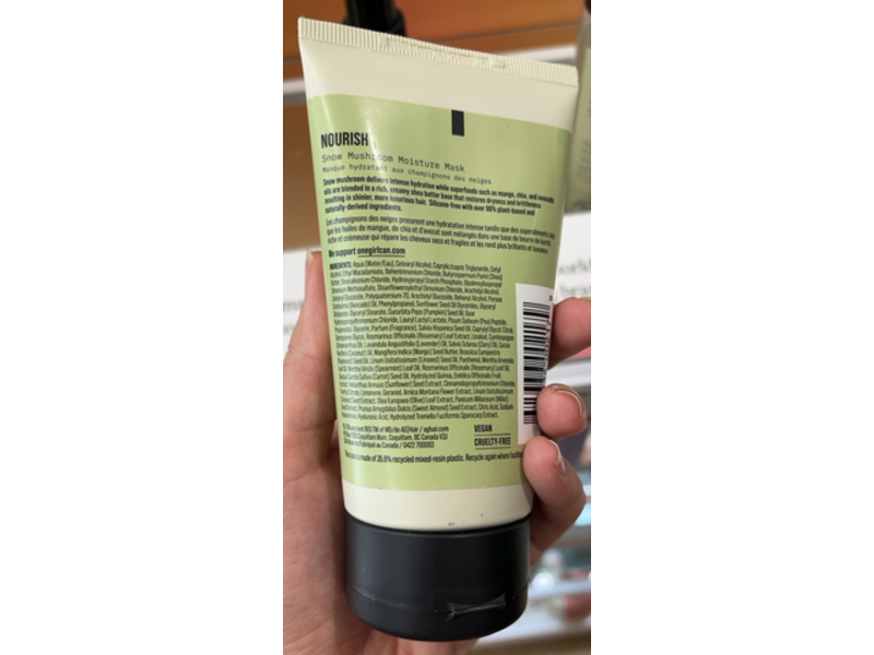 AG Care Nourish Moisture Mask, Snow Mushroom, 5 fl oz/148 mL