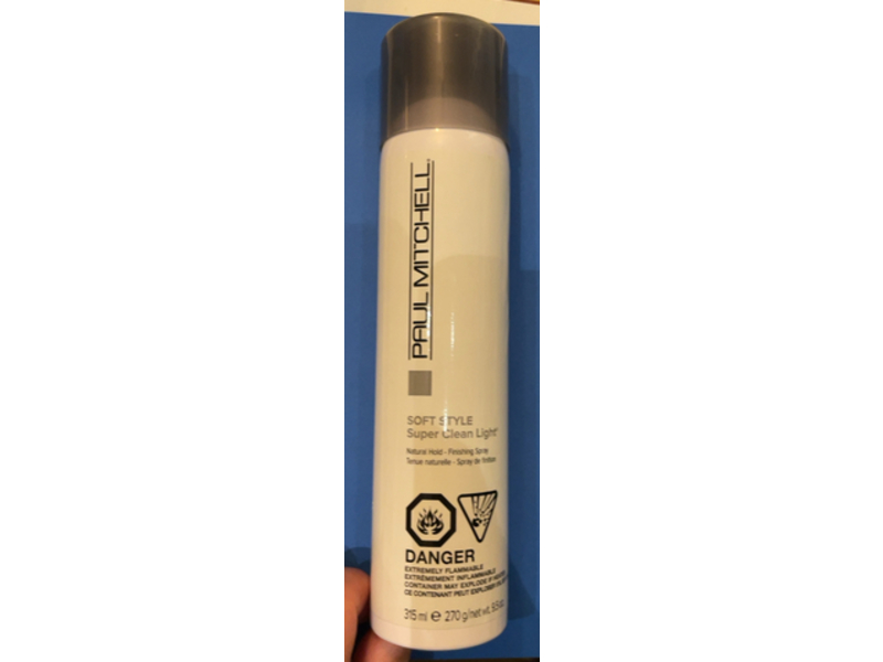 Paul Mitchell Soft Style Super Clean Light Finishing Spray, 9.5 oz/315 mL