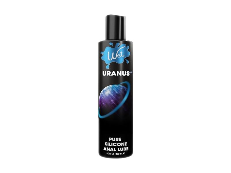 Wet Uranus Pure Silicone Anal Lube, 9 fl oz/266 mL