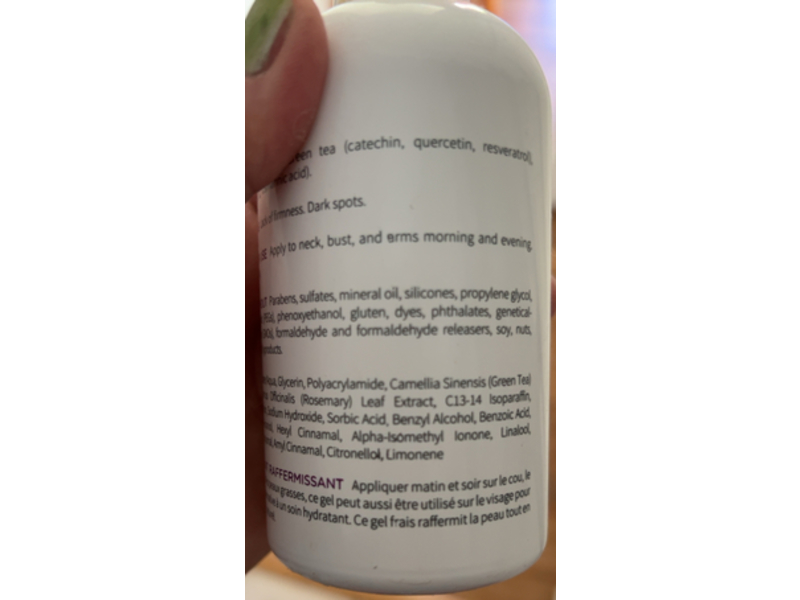 Alchimie Forever Neck & Bust Firming Gel, 8 fl oz/236 mL