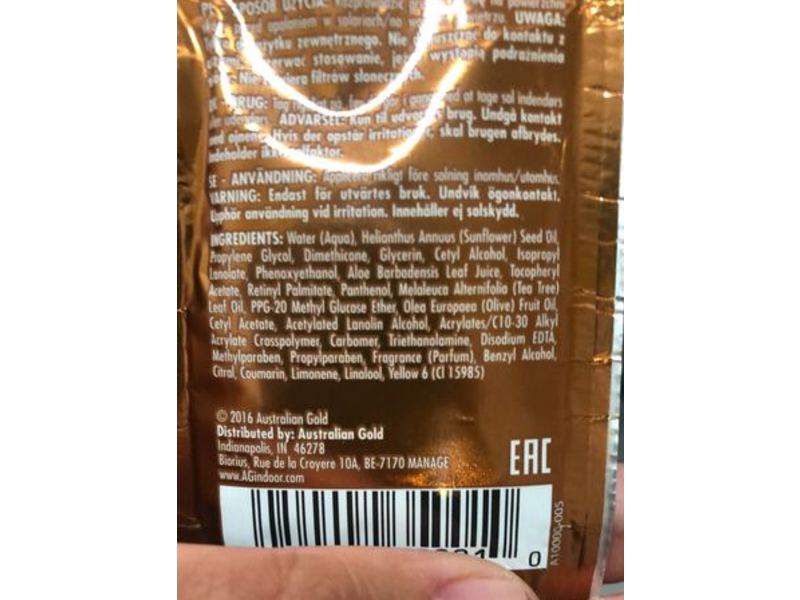 Australian Gold Dark Tannig Accelerator, Native Oils & Vitamin E, 0.5 fl oz/15 mL