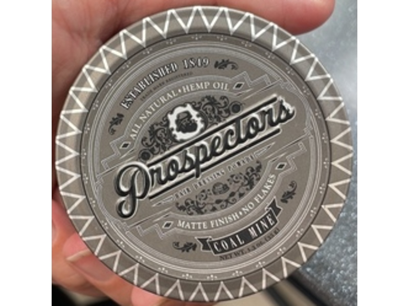 Prospectors Hair Dressing Pomade, Coal Mine, 1.3 oz/35 g