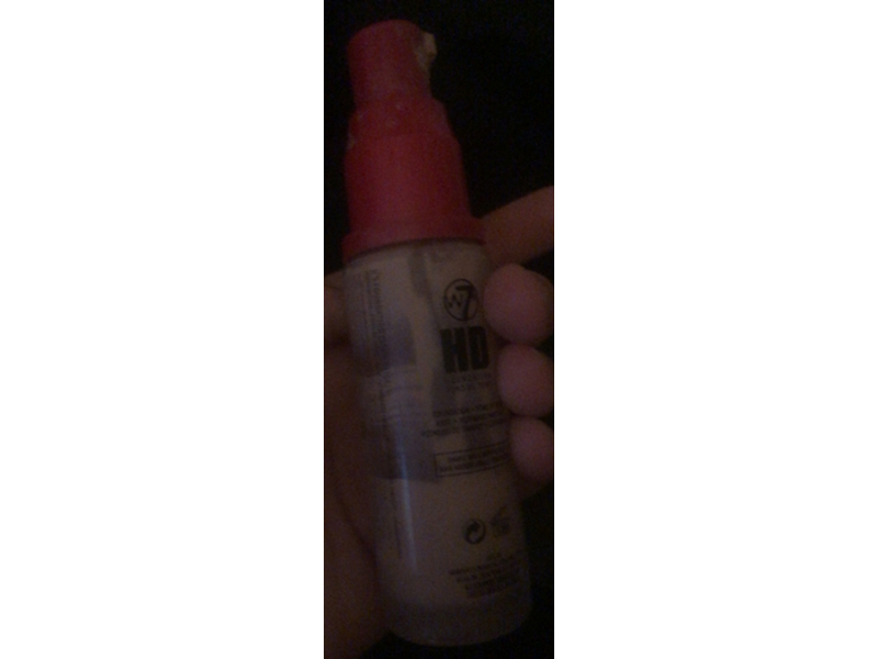 W7 HD Foundation, Sand Beige, 1.05 fl oz/30 mL