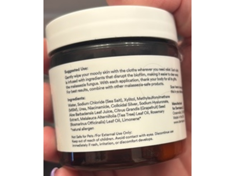 Derma Zen Calming Seborrheic Serum Cloths, 28 Count