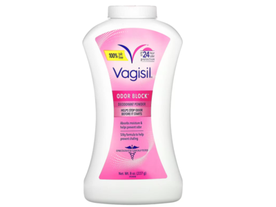 Vagisil Odor Block Deodorant Powder, 8 oz/227 g