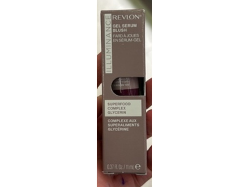 Revlon Illuminance Gel Serum Blush, 140 Brilliant Berry, 0.37 fl oz/11 mL