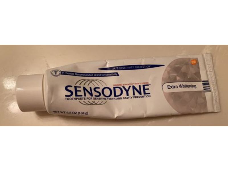 Sensodyne Toothpaste, Extra Whitening, 6.5 oz/184 g