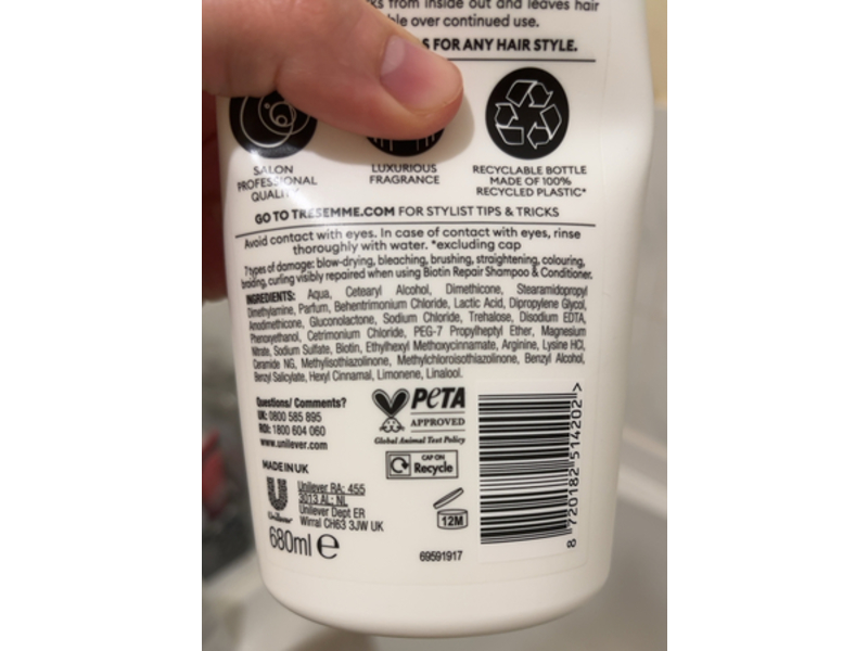 TRESemme Biotin Repair Conditioner, 680 mL