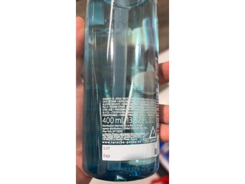 La Roche-Posay Effaclar Supramolecular Oil & Pores Jelly Cleanser, 13.52 fl oz/400 mL