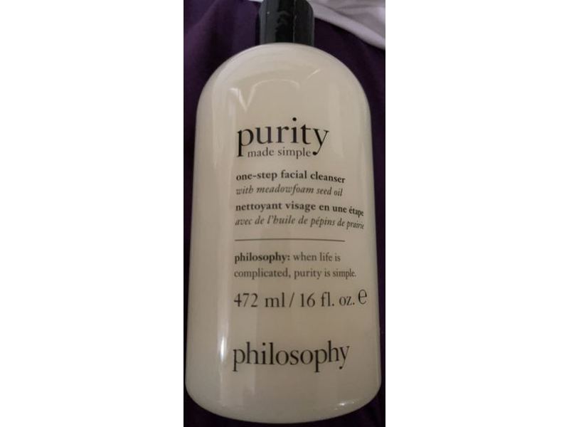 Philosophy Purity Made Simple One-Step Facial Cleanser, 16 fl oz/472 mL