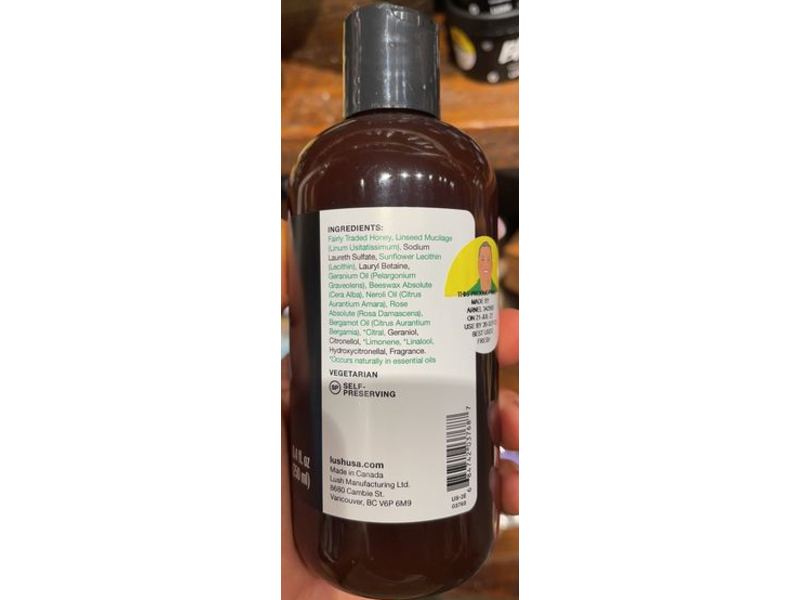 Lush Fairly Traded Honey Shampoo, 8.4 fl oz/250 mL