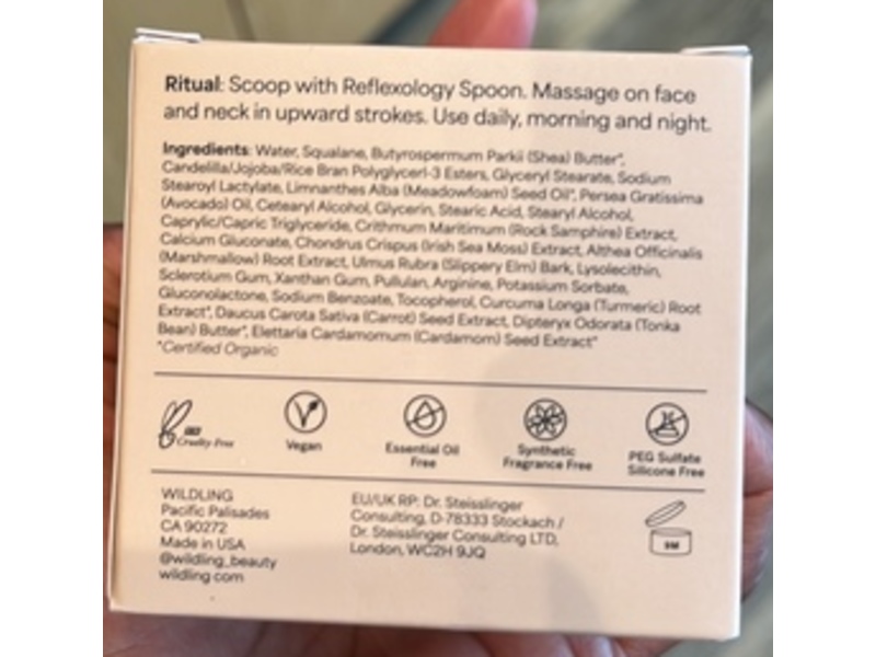 Wildling Moonbounce 2% Bioretinol Sea Moss Plumping Moisturizer, 1.7 fl oz/50 mL