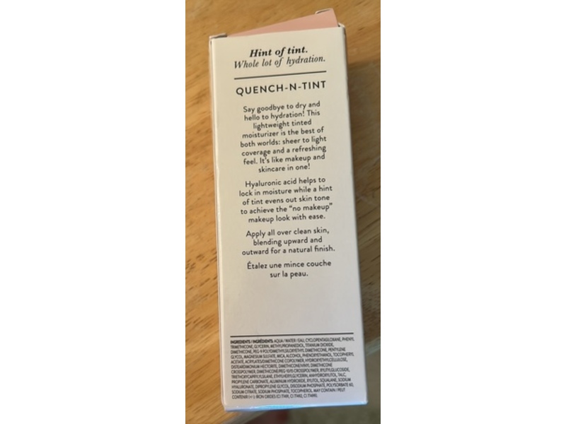 Laura Geller Quench-N-Tint Tinted Moisturizer, Porcelain/Fair, 1.76 fl oz/50 g