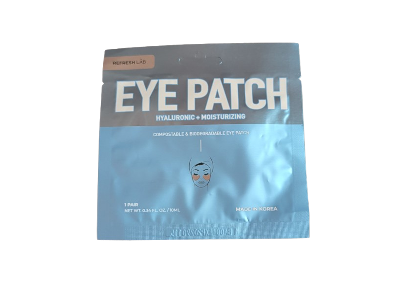 Refresh Lab Eye Patch, Hyaluronic + Moisturizing, 0.34 fl oz/10 mL, 1 Pair