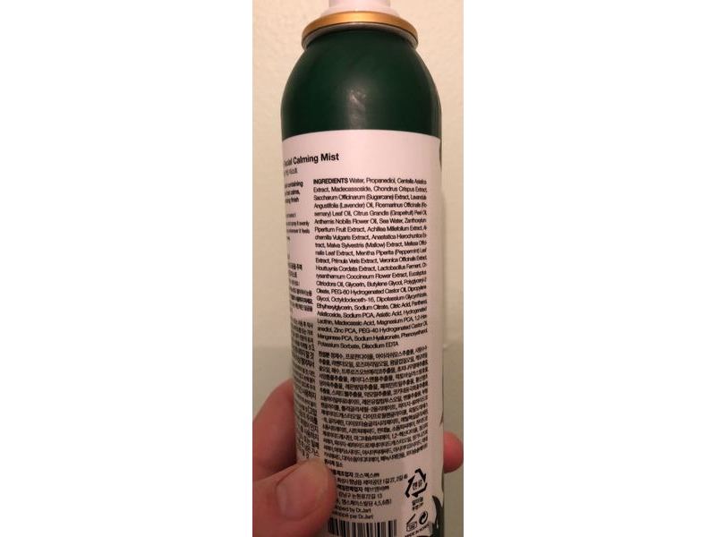 Dr. Jart+ Cicapair Facial Calming Mist, 5.07fl oz/150 mL