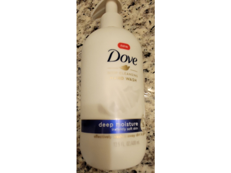 Dove Hand Cleansing Hand Wash Deep Moisture, 13.5 fl oz/400 mL