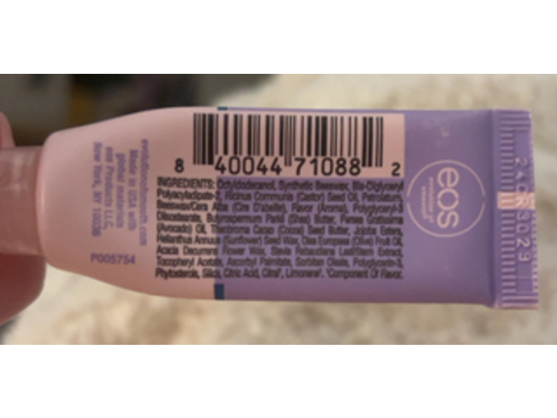 Eos Beach In A Balm Lip Balm, Raspberry Kiwi Splash, 0.35 fl oz/10 mL