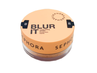 Sephora Blur It Loose Setting Powder, 02 Brightening Peach, 0.26 oz/7.5 g