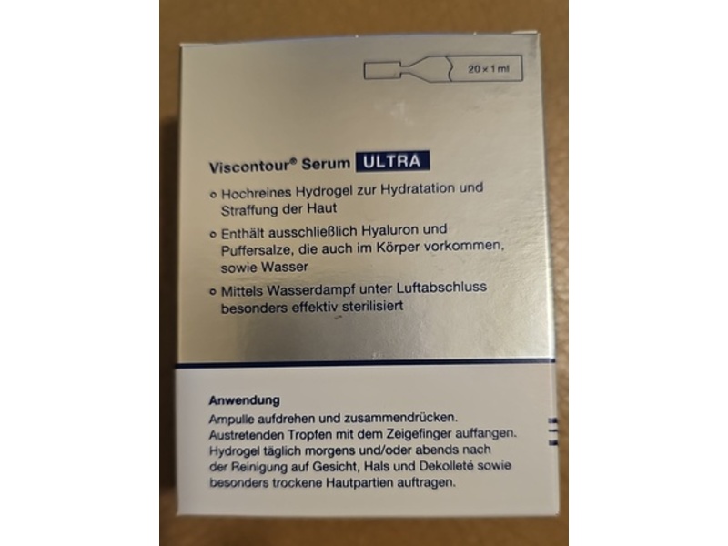 Visconter Ultra Serum, Hyaluronic Acid, 20 mL