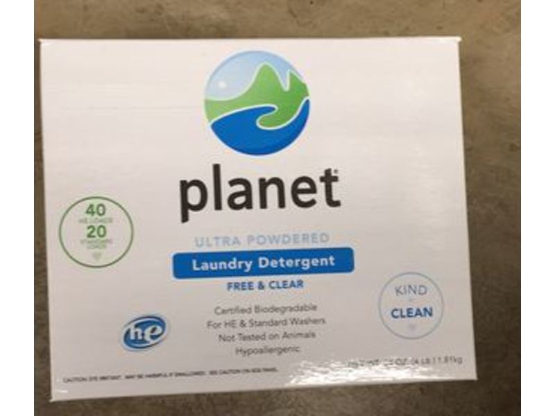 Planet Ultra Powdered Laundry Detergent, 64 oz/4 lb