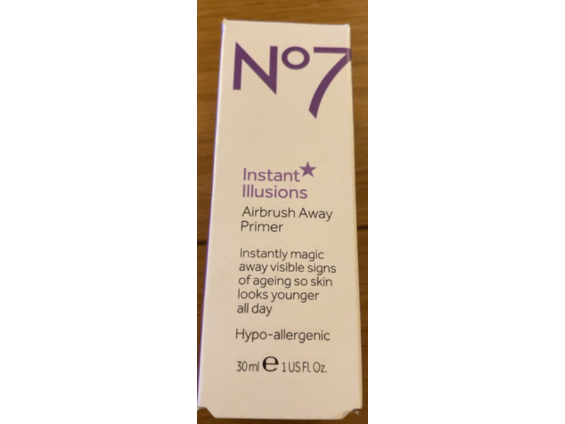 No7 Instant Illusion Airbrush Away Primer, 1 fl oz/30 ml