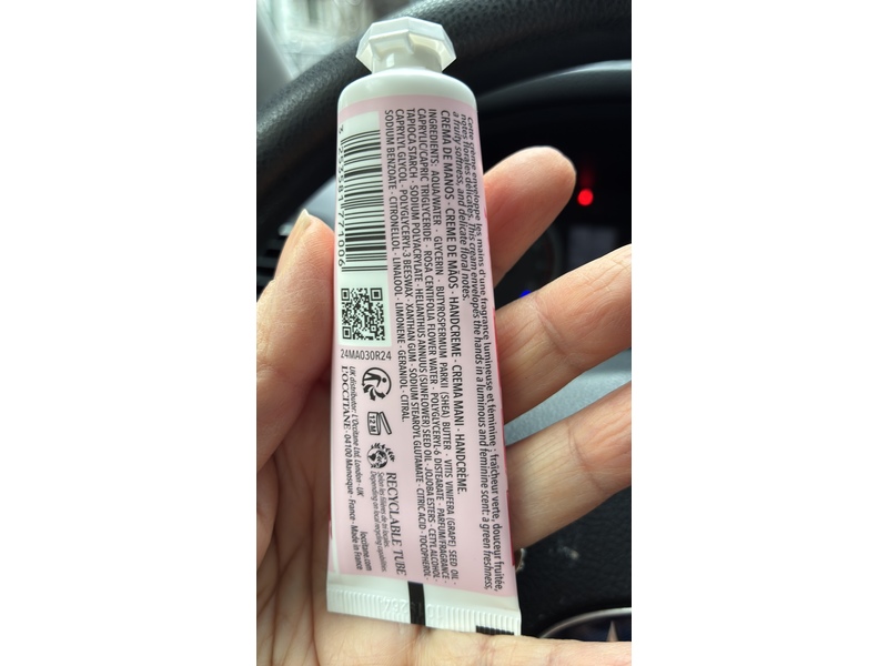 L'Occitane en Provence Rose Hand Cream, 1oz/30 mL