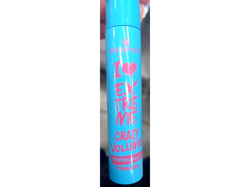 Essence I Love Extreme Crazy Volume Waterproof Mascara, Black, 0.40 fl oz/12 mL