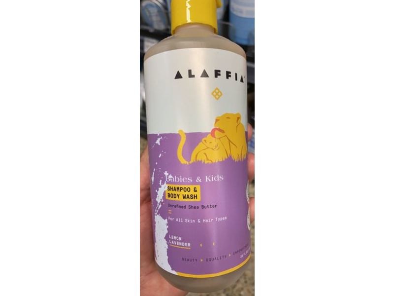 Alaffia Babies & Kids Shampoo & Body Wash 16 fl oz/473 mL, Pack Of 2