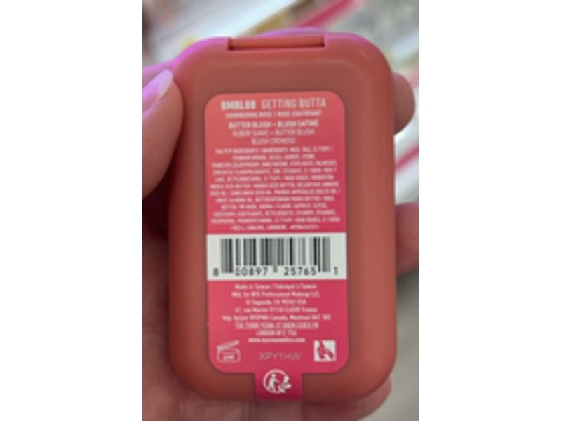 Nyx Professional Makeup Buttermelt Blush, Getting Butta, 0.17 oz/5 g