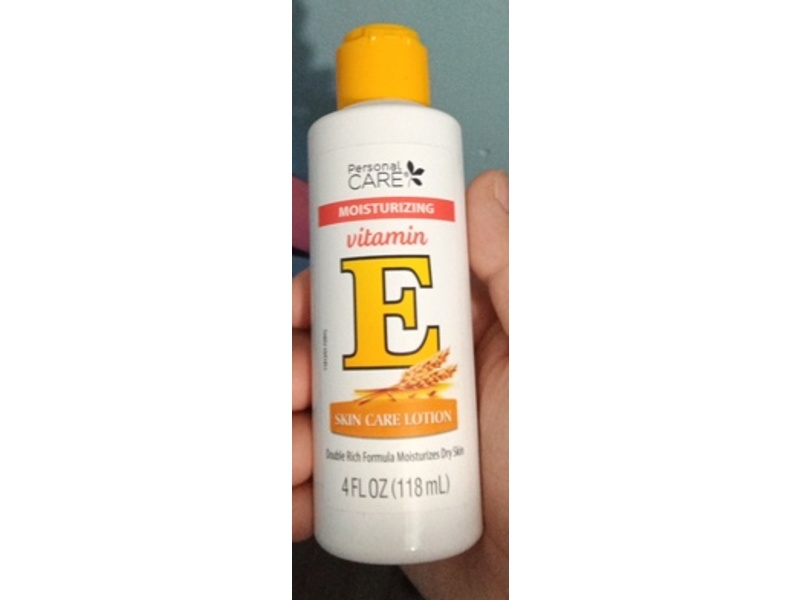 Personal Care Moisturizing Skin Care Lotion , Vitamin E, 4 fl oz/118 mL