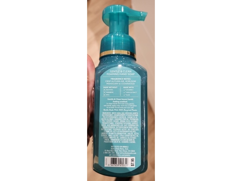 White Barn Gentle & Clean Foaming Hand Soap, Flannel, 8.75 fl oz/259 mL