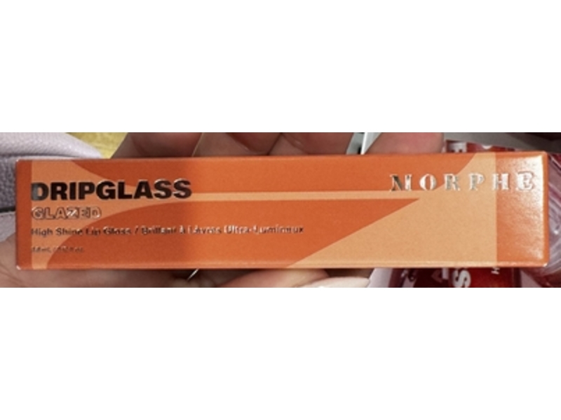 Morphe Dripglass Glazed High Shine Lip Gloss, Nude Gleam, 0.12 fl oz/3.8 mL