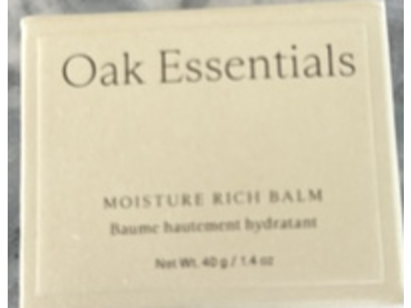 Oak Essentials Moisture Rich Balm, 1.4 fl oz/40 g