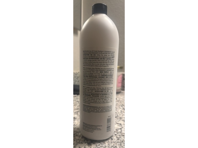 Pravana O Lift Creme Developer, 33.8 fl oz/1 L