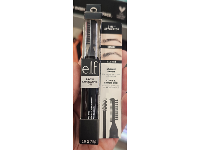 e.l.f 3 In 1 Brow Laminating Gel Applicator, 0.27 oz/7.8 g