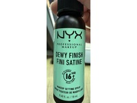 NYX Dewy Finish Makeup Setting Spray, 0.60 fl oz/18 mL - thumbnail 2