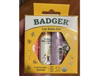 Badger Lip Balm Set,Tangerine, Lavender Orange, Vanilla, Grapefruit - thumbnail 2