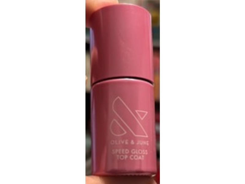 Olive & June Speed Gloss Top Coat, 0.46 fl oz