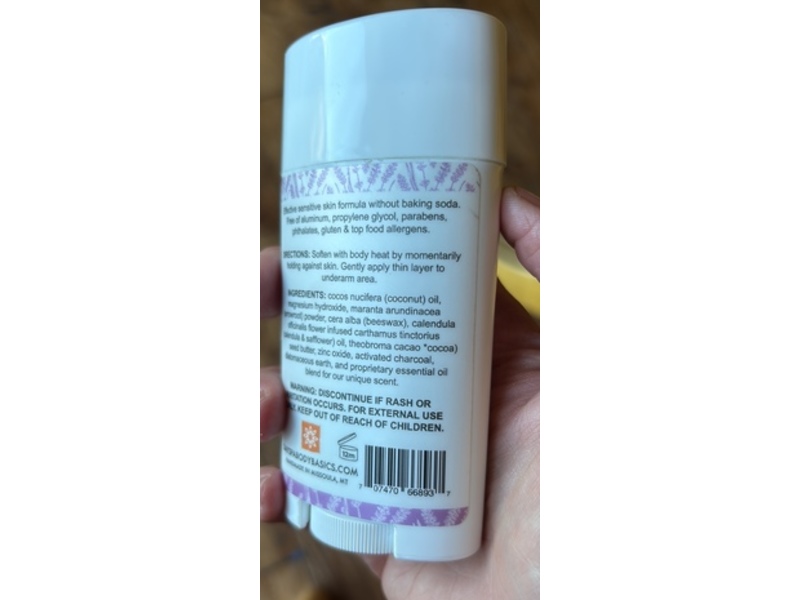 Dayspa Body Basics Naturally Better Deodorant, Lavender, 3 oz/85 g