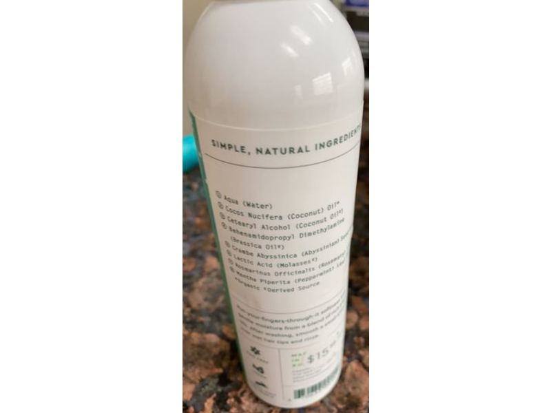 Rocky Mountain Soap Company Wild Kindness Conditioner, All Hair, Rosemary Mint, 240 mL