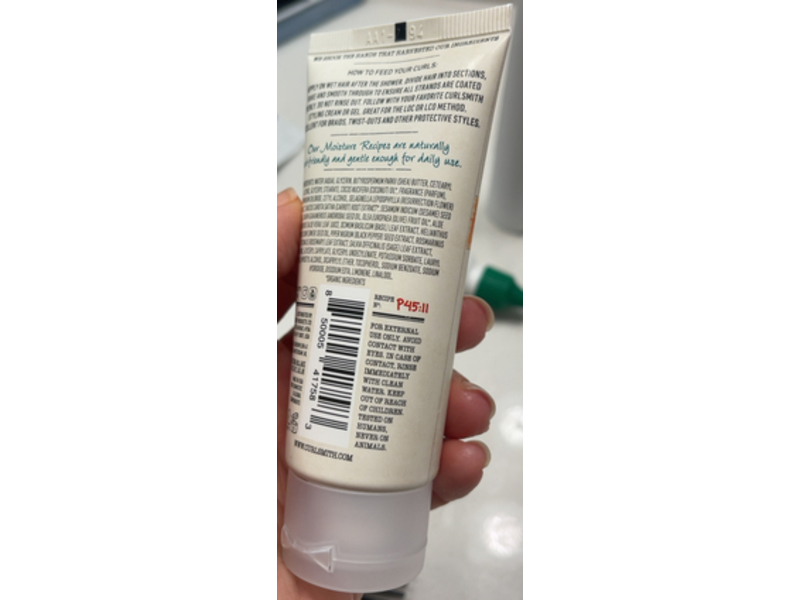 Curlsmith Curl Conditioning Oil-In-Cream, Leave In, Deep Moisture, 2 fl oz/59 mL