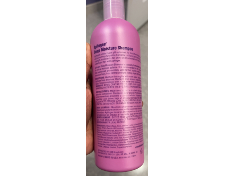 Aphogee Deep Moisture Shampoo, 16 fl oz/473 mL