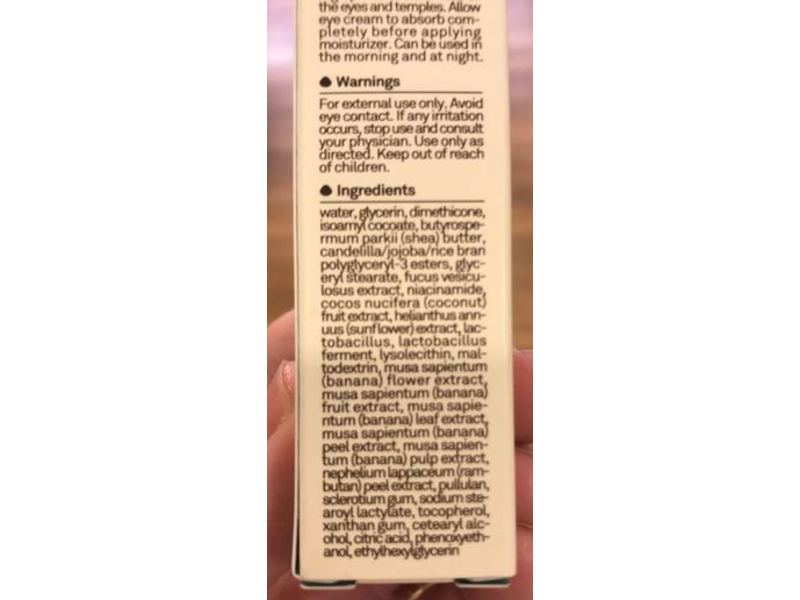 Sun Bum Hydrating Eye Cream, 0.5 oz/15 mL