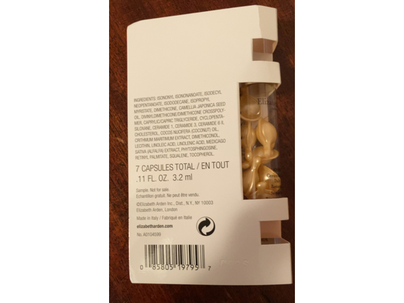 Elizabeth Arden Advanced Ceramide Capsules, 0.11 fl oz/3.2 mL, 7 Count