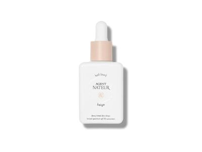 Agent Nateur Holi (Sun) Dewy Tinted Skin Drops, SPF 50, Beige, 1 fl oz/30 mL