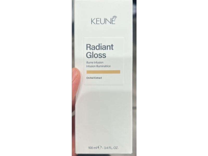Keune Radiant Gloss Illume Infusion, Orchid Extract, 3.4 fl oz/100 mL