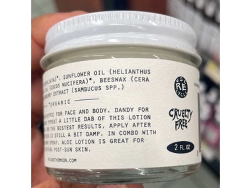 Fat And The Moon Aloe Lotion, 2 fl oz