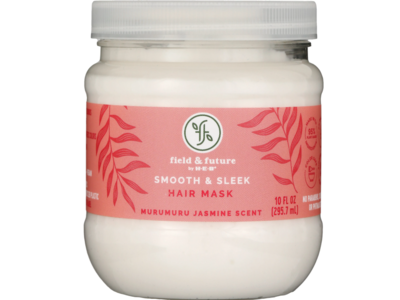 H E B Field & Future By Her Smooth & Sleek Hair Mask, Murumuru Jasmine Scent, 10 fl oz/295.7 mL