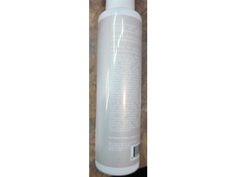 Nuvo Vie Skin Health Pore Purifying Facial Cleanser, Rice Extract + PCA, 4 fl oz/118 mL